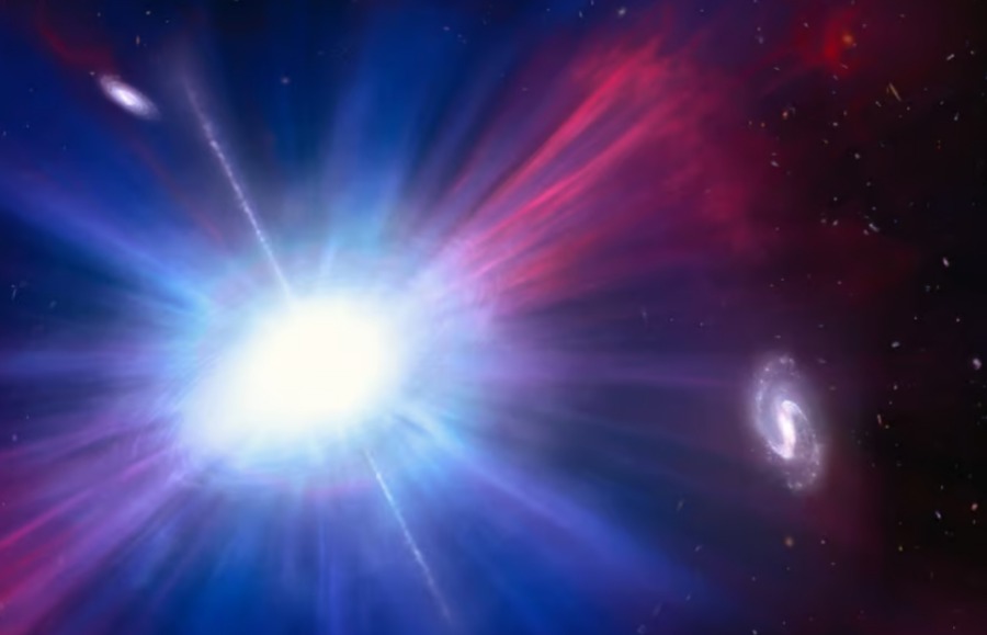 Хаббл обнаружил странный взрыв в пустой области космоса