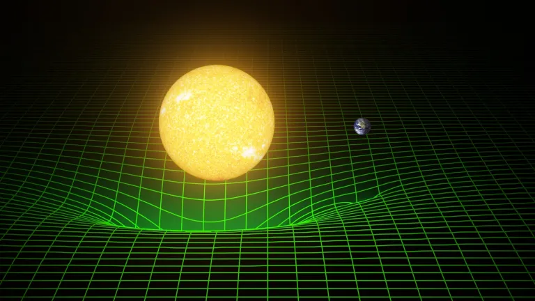 Гравитационное поведение Земли вокруг Солнца не обусловлено невидимым гравитационным притяжением