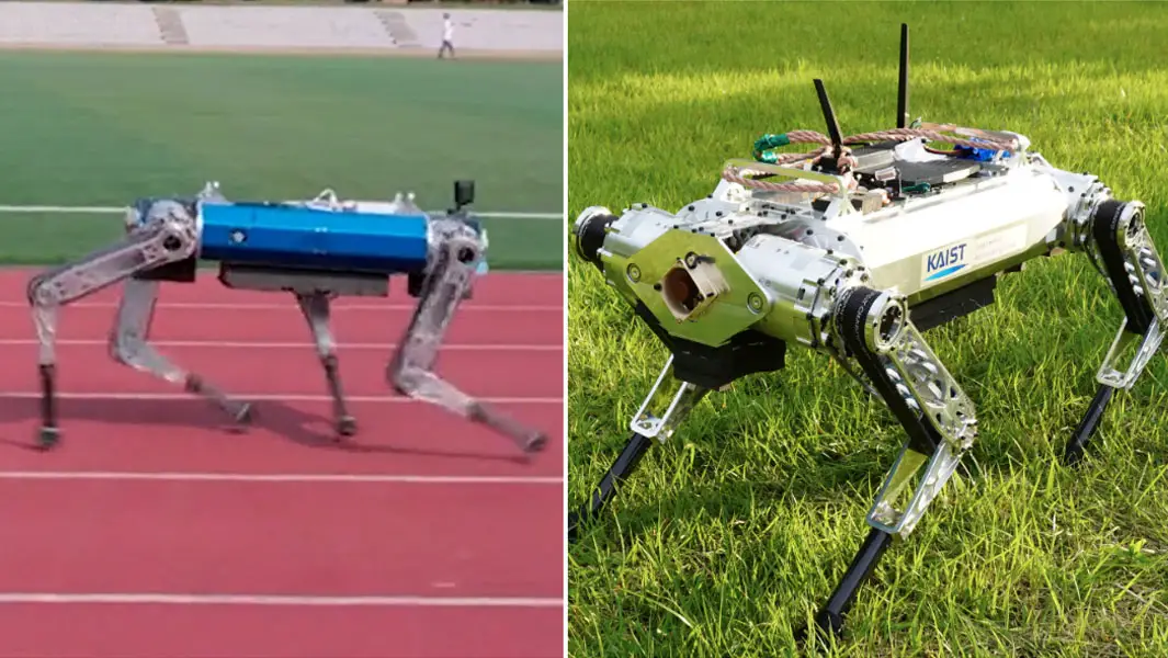 Четвероногий робот-собака по кличке HOUND