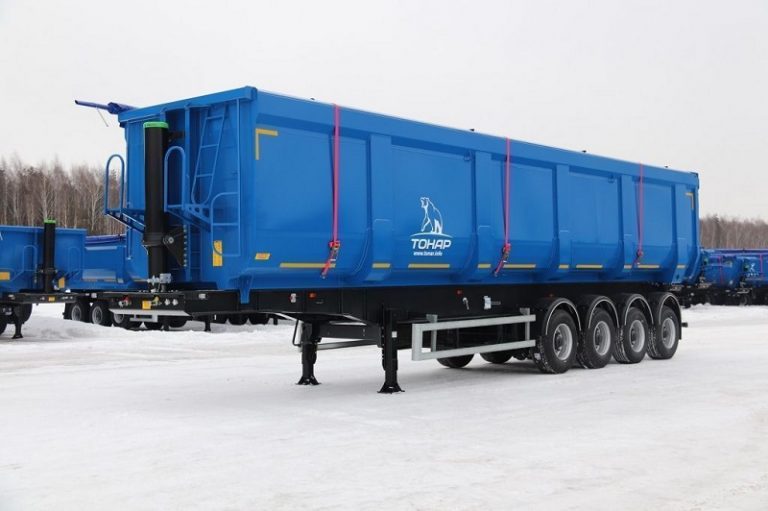 Преимущества самосвальных полуприцепов