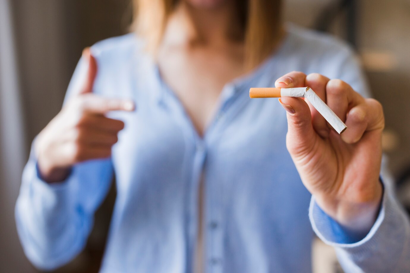 отказ от курения в любом возрасте быстро приносит пользу для здоровья