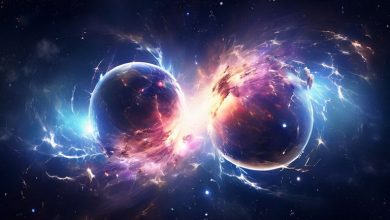 столкновение двух нейтронных звезд