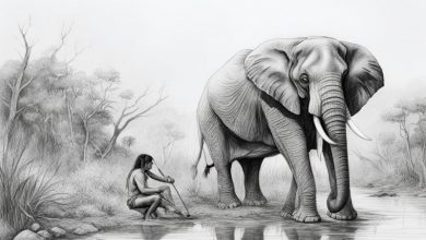охота на слона