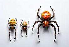 размер пауков