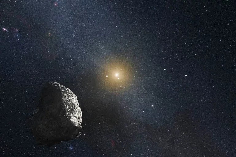 Впечатление художника от объекта пояса Койпера (KBO)