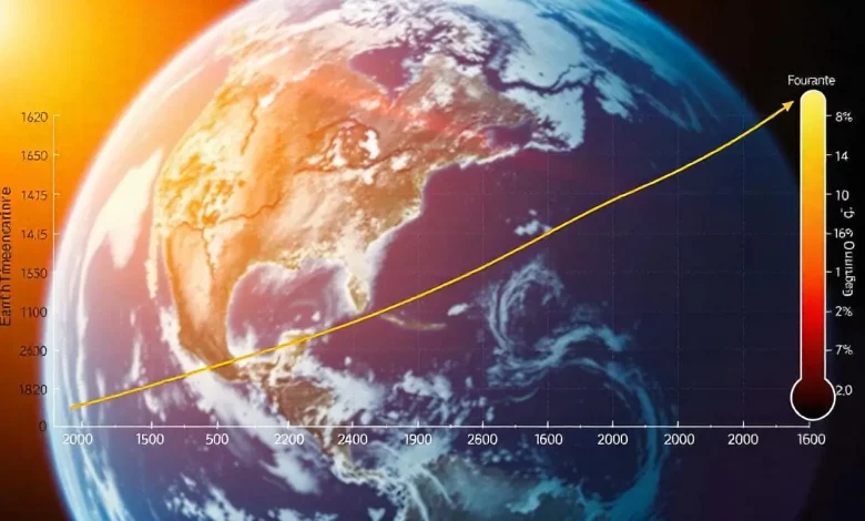 Какая связь между концентрацией CO2 в атмосфере и температурой на Земле?