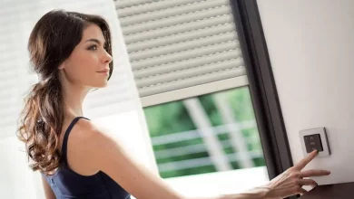 автоматические жалюзи с электроприводом