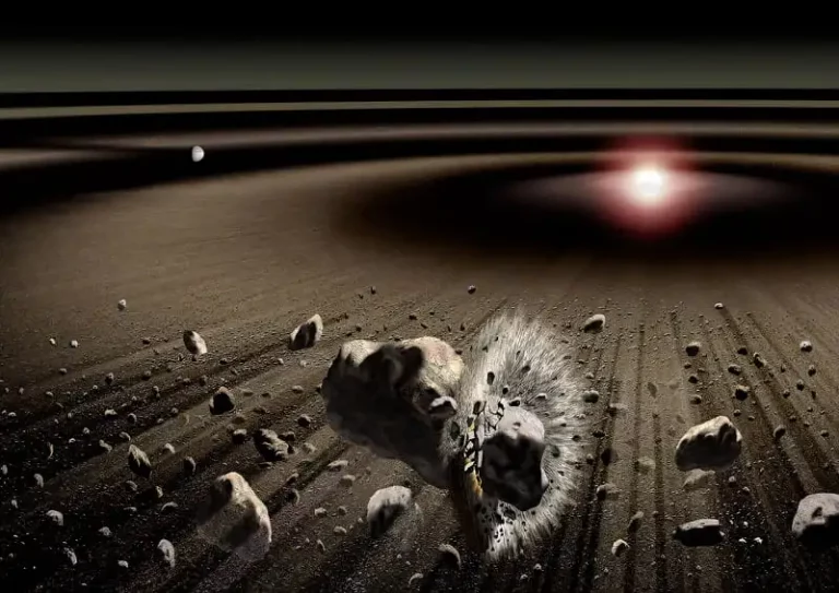 Столкновения планетезималей