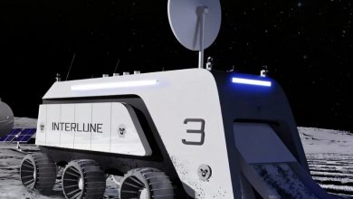 Художественное изображение технологии добычи реголита