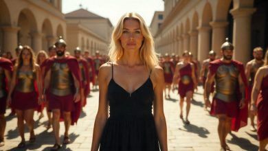 A modern woman in ancient Rome
