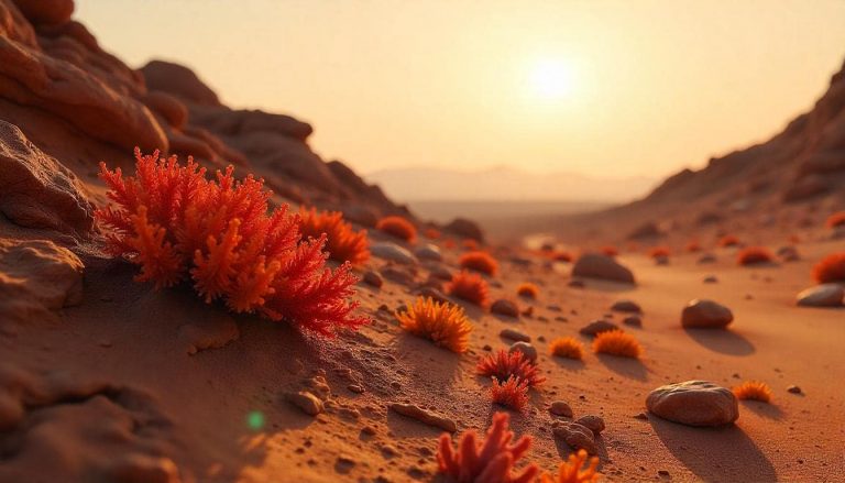 Лишайники на Марсе