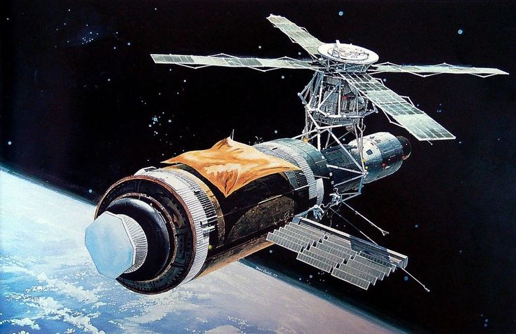 Космическая станция «Скайлэб». Космическая станция «Скайлэб».