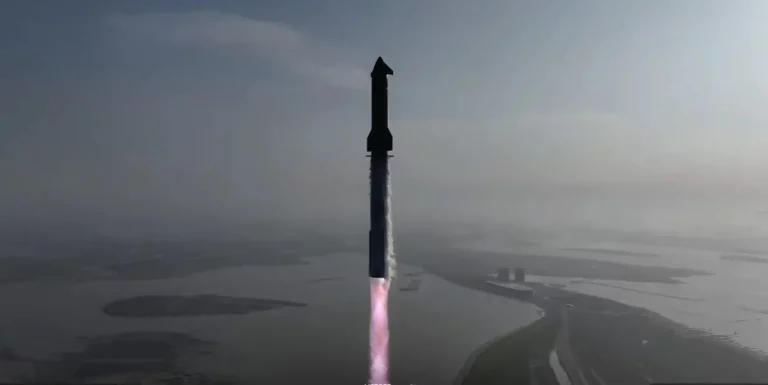 Ракета Starship/Super Heavy компании SpaceX стартует в рамках полета 9