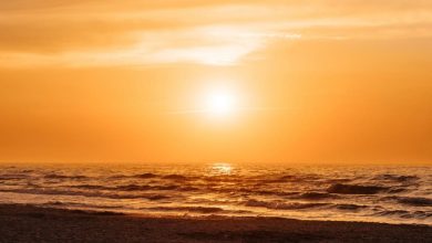 море солнце