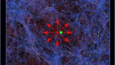 Земля в гигантской космической пустоте