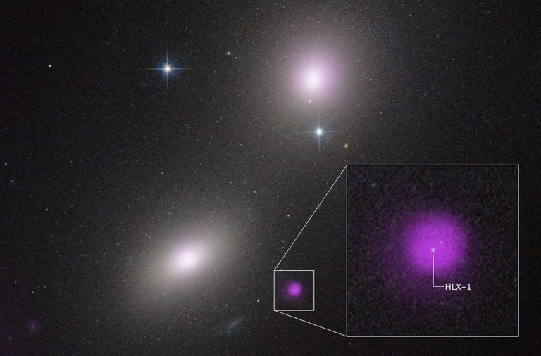 NGC 6099 HLX - черная дыра