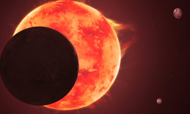 Художественное представление TRAPPIST-1 d