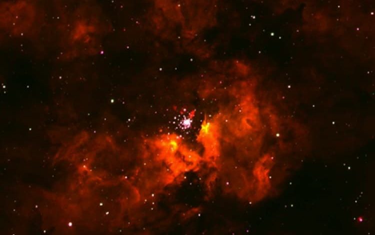 Область вокруг NGC 3603