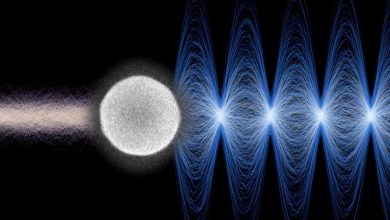 наночастица с размытым контуром