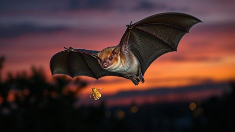 свет помогает летучим мышам улучшить охоту