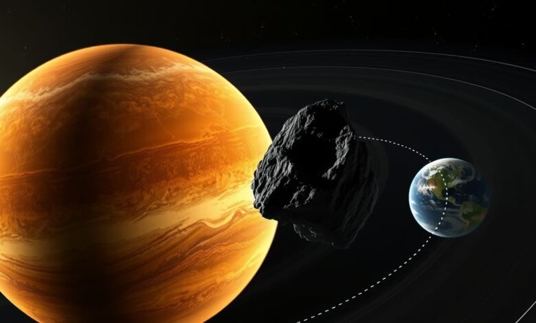 Астероиды-«попутчики» Венеры могут стать угрозой для Земли