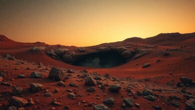 Марсианская пещера