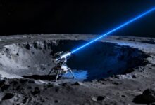 лазер на Луне