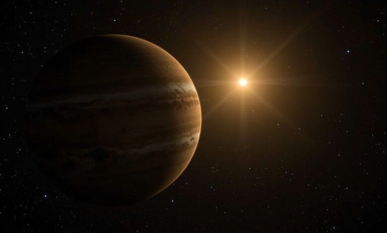 теплый Юпитер