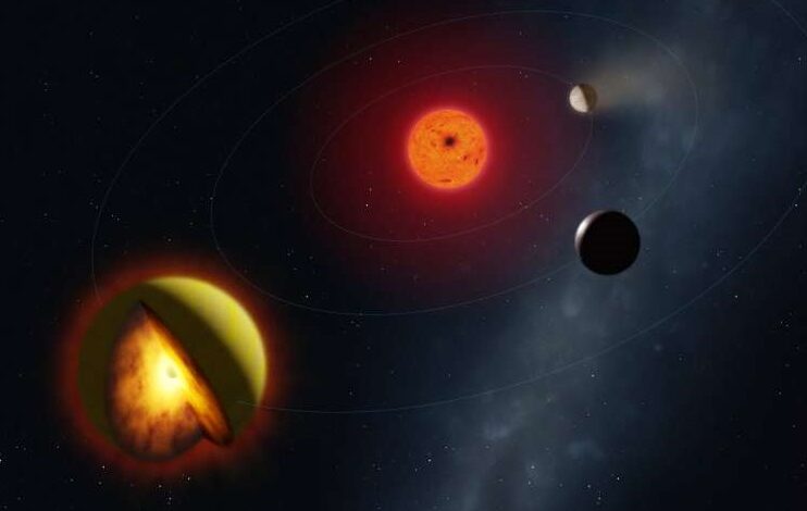 Художественное изображение L 98-59 d