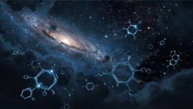 молекулы в космосе