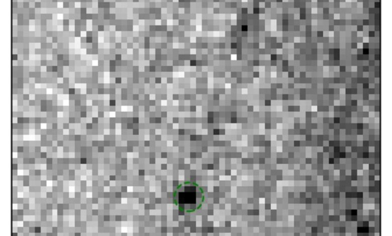 Джеймс Уэбб, 26 февраля 2026 года наблюдал чрезвычайно тусклый околоземный астероид 2024 YR4