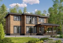 Дом из клееного бруса