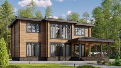 Дом из клееного бруса