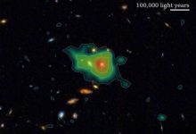 Огромное гало из водорода