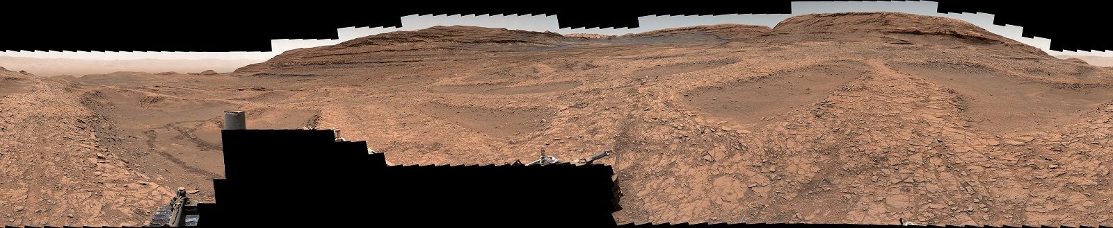 Панорама от марсохода НАСА Curiosity.