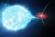 Мощный звездный ветер