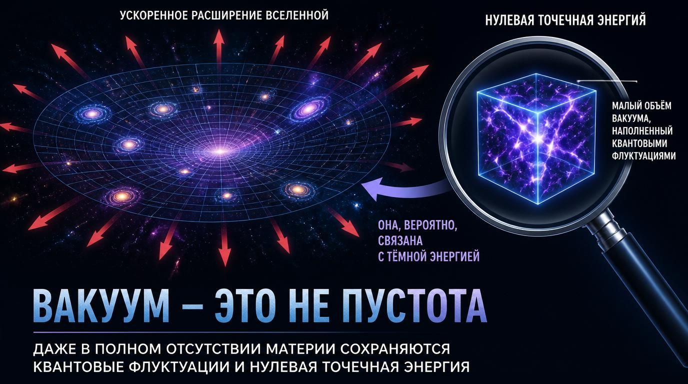 Почему вакуум не является пустотой