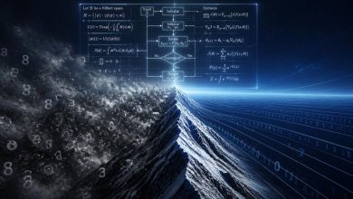 Абстрактная цифровая иллюстрация.