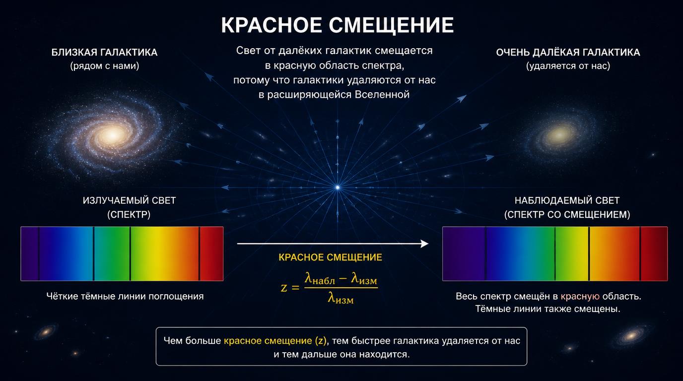 Красное смещение.