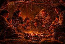 Огонь у костра мог дать людям не только тепло, но и толчок к появлению сложного языка