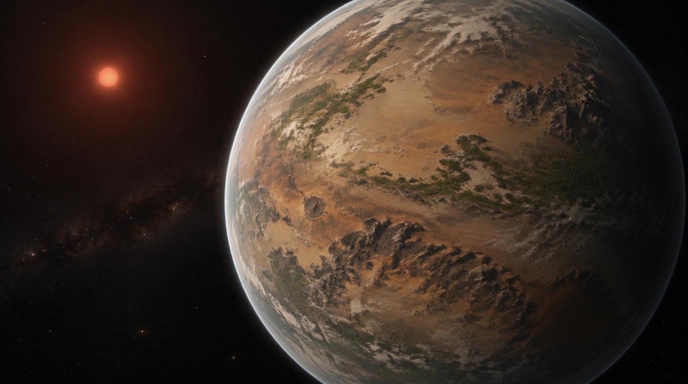 GJ 1061c (также известная как Gliese 1061 c) 