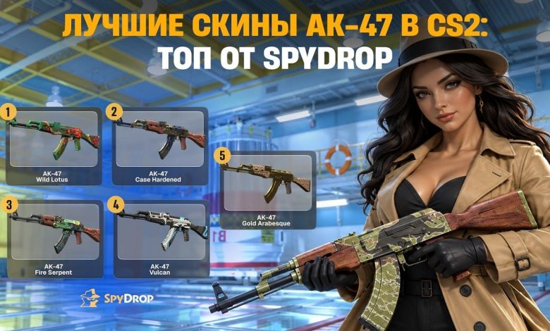 Лучшие скины AK-47 в CS2: ТОП от SpyDrop