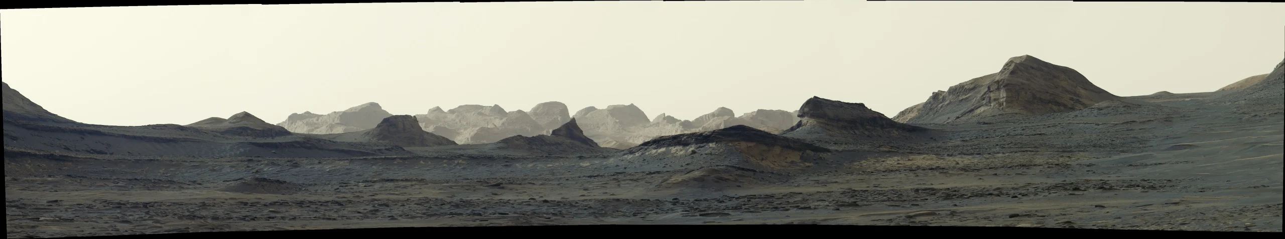 панорама Марса Curiosity